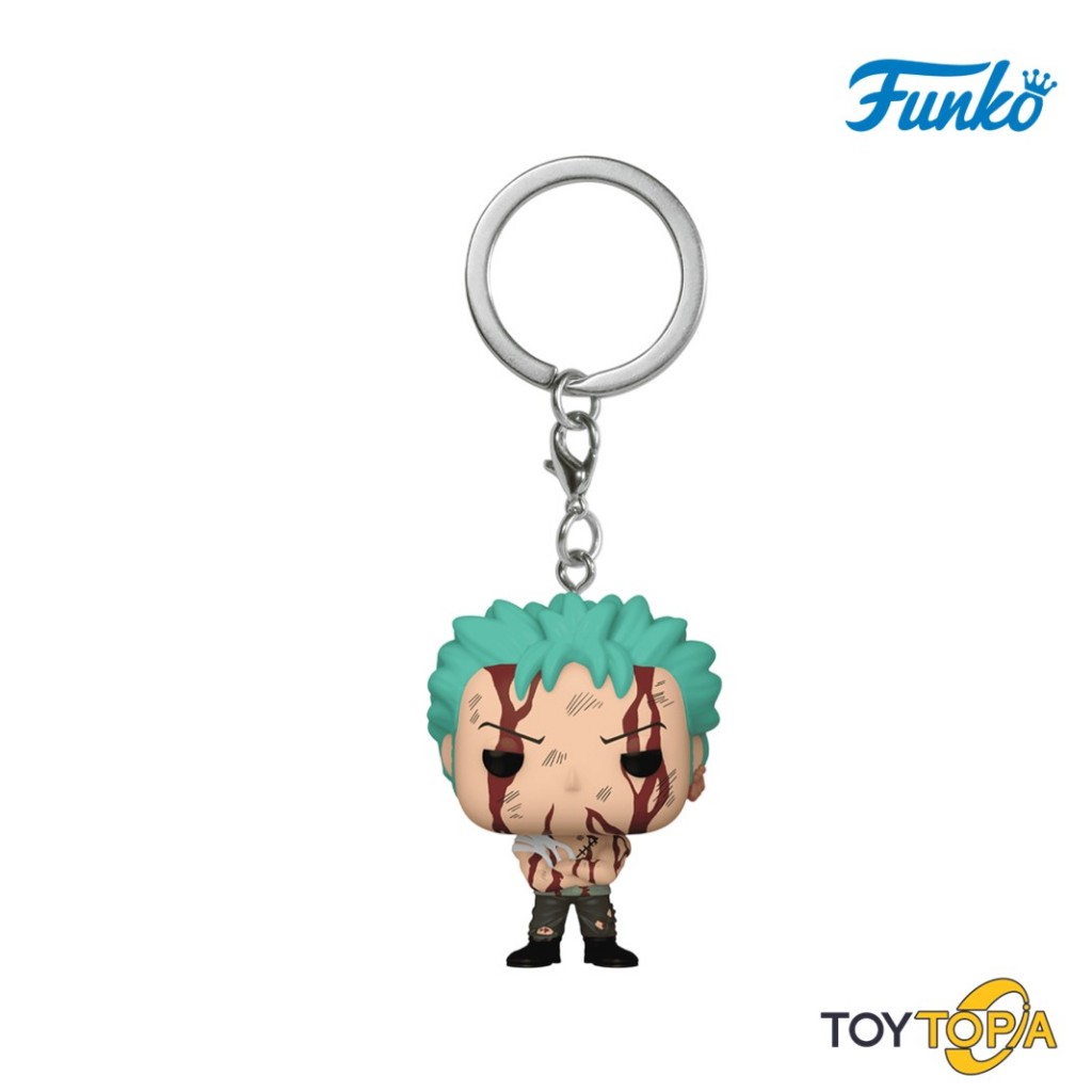 (76880) Roronoa Zoro "Nothing Happened" ver. (Exclusive) Pocket POP! Keychain: One Piece by Funko