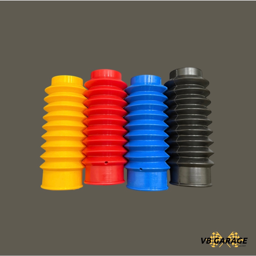 ยางกันฝุ่นโช๊คกระบอกแต่งทั่วไปหลายสี WINNER,MIYAMOTO,RANCHOและยี่ห้ออื่นๆ