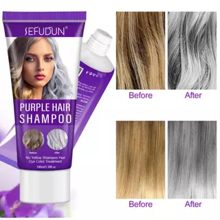 KERALISS 300ml แชมพูม่วง รักษาผมสีหม่นเทา ผมม่วง ผมน้ำเงิน ลดไรเหลือง รักษาประกายสีผม ยาสระผมม่วง แชมพูสีย้อมผม