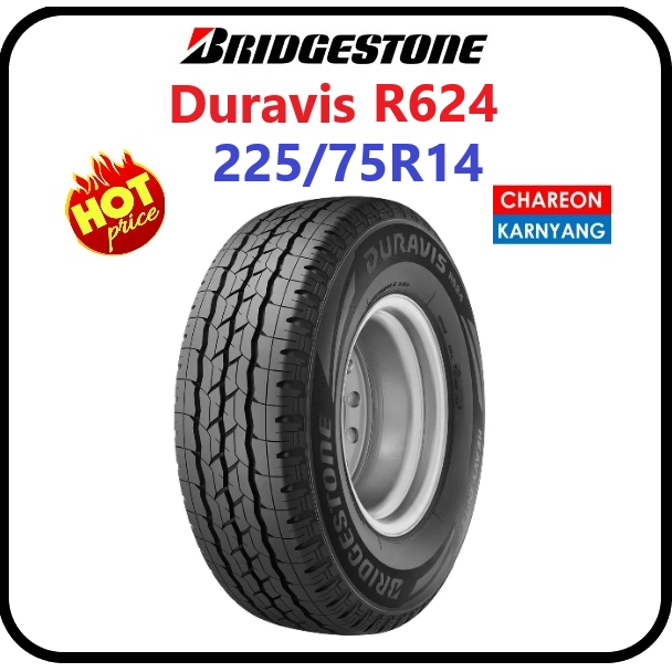 ยาง 225/75R14 BRIDGESTONE DURAVIS R624 ปี25 จำนวน *1เส้น*