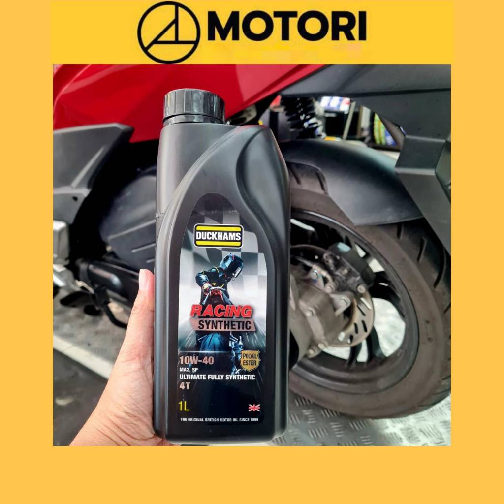 น้ำมันเครื่อง สังเคราะห์แท้ 100% DUCKHAMS 10W-40