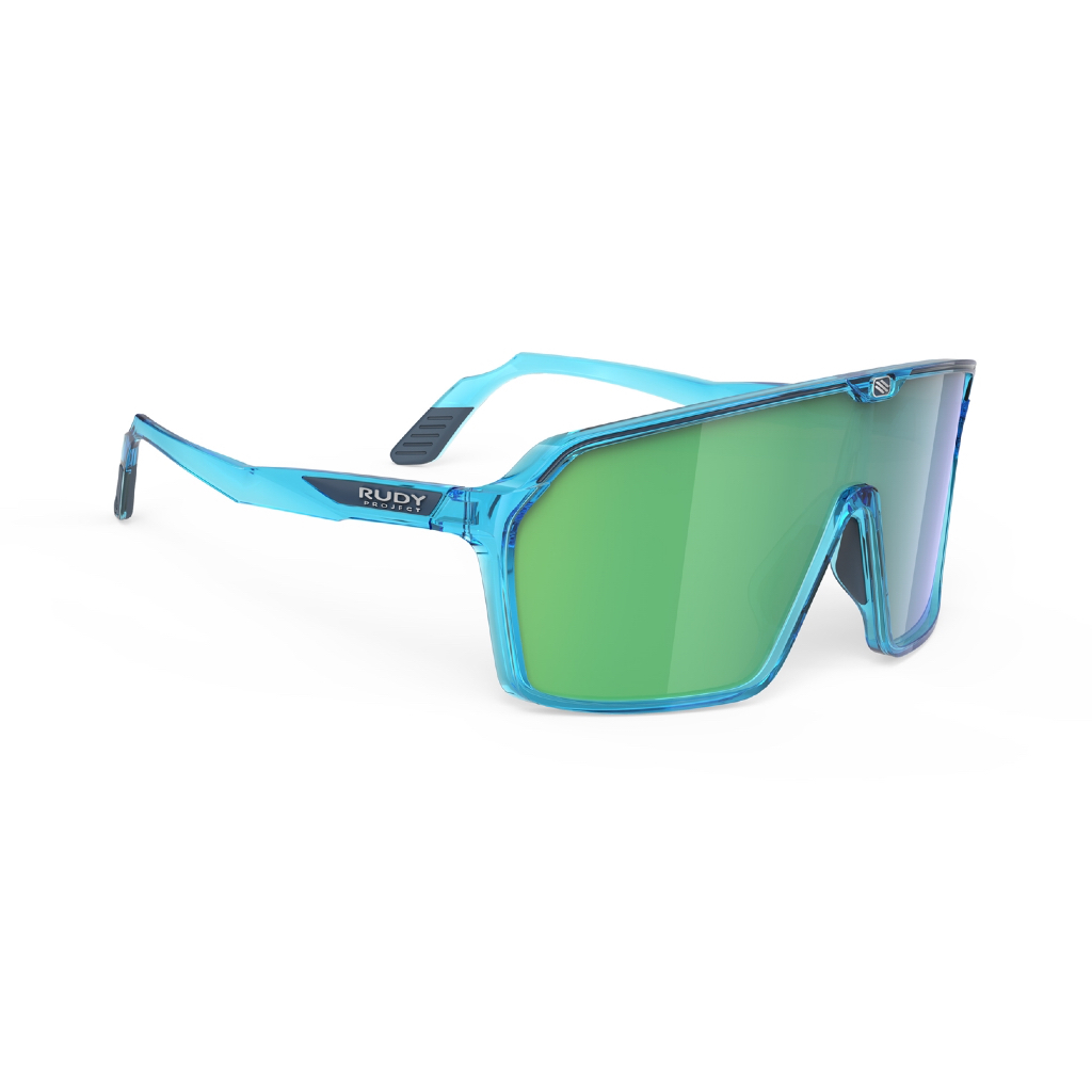 Rudy Project รุ่น Spinshield (AF) Spinshield Crystal Azur / Multilaser Green  แว่นตากันแดดกีฬา