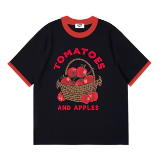 เสื้อยืดโอเวอร์ไซส์ QL มะเขือเทศ