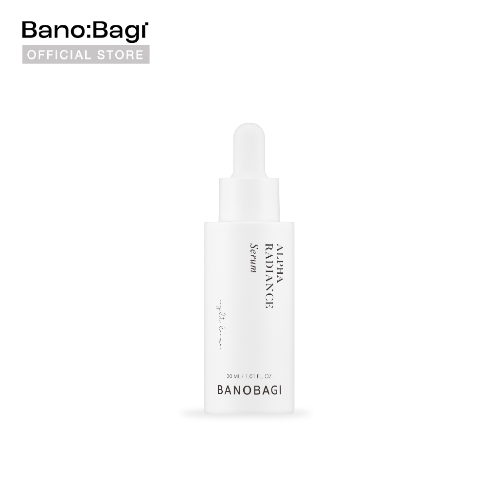 [Exp.2026/11] BANOBAGI Alpha Radiance Serum 30ml. บาโนบากิ เซรั่ม ผิวกระจ่างใสขั้นสุด จบปัญหาผิวหมองคล้ำ