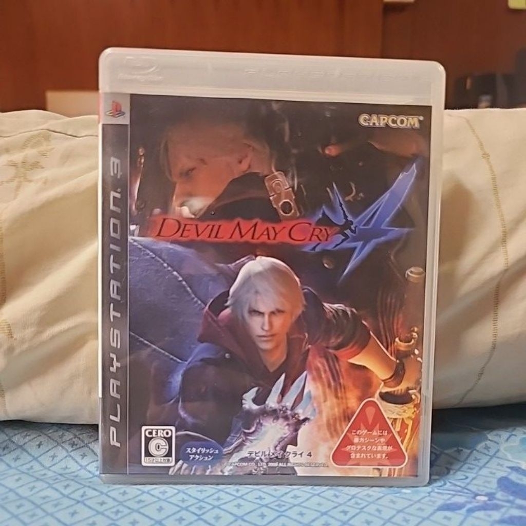 Devil May Cry 4 แผ่นแท้ PS3 มือ 2 ภาษาอังกฤษ Zone 2 Japan