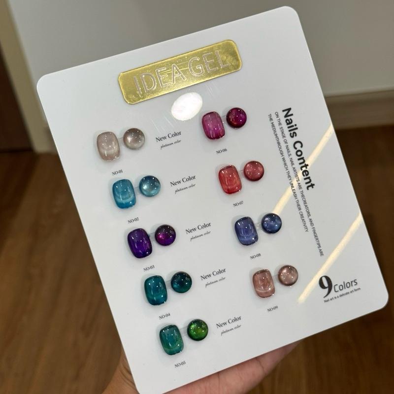 Idea gel 9 colors galaxy 9-23
