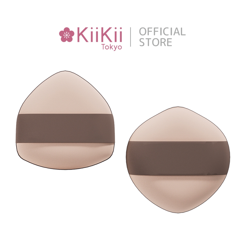 KiiKii พัฟแต่งหน้า พัฟคุชชั่น แบบเปียก และแห้ง ไม่กินรองพื้น นุ่มนิ่มพิเศษ