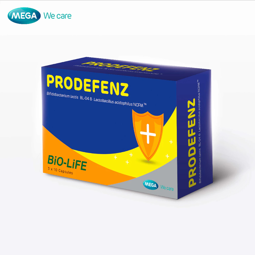 MEGA We care Prodefenz (30 caps ) - เมก้าวีแคร์  โปรดีเฟนซ์ (30 เม็ด)