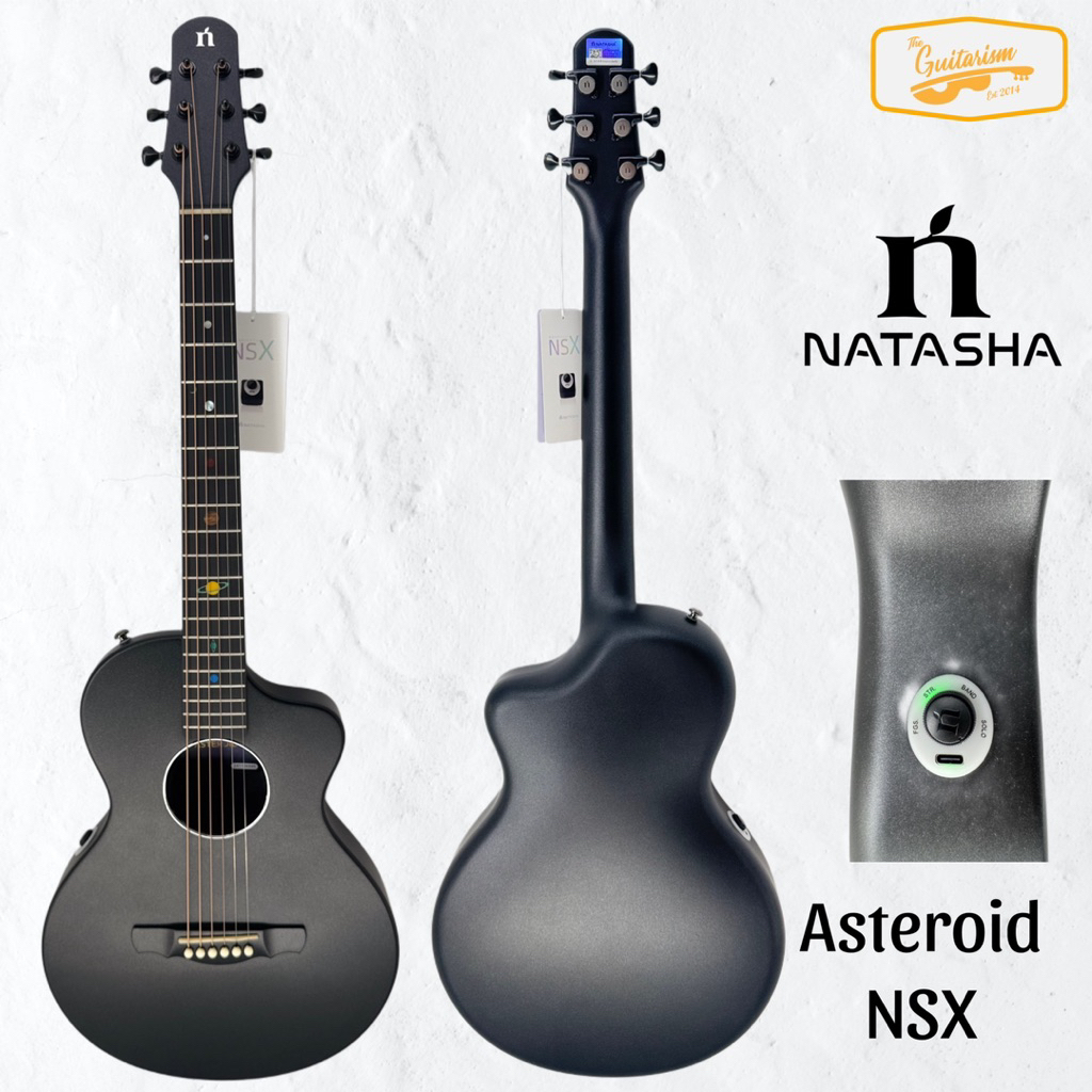 กีตาร์โปร่งไฟฟ้า Natasha Asteroid Plus Smart guitar