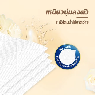 [ 1 ลัง 20 ห่อ ] Jasmeen soft tissue กระดาษชำระ ใช้ในครอบครัว สะดวก กระดาษทิชชู่นุ่มนวล 4 ชั้น420 แผ่น