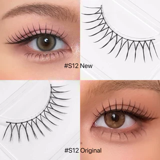 #S12 (Signature 12) 12mm. ขนตาปลอมจับช่อสไตล์เกาหลี