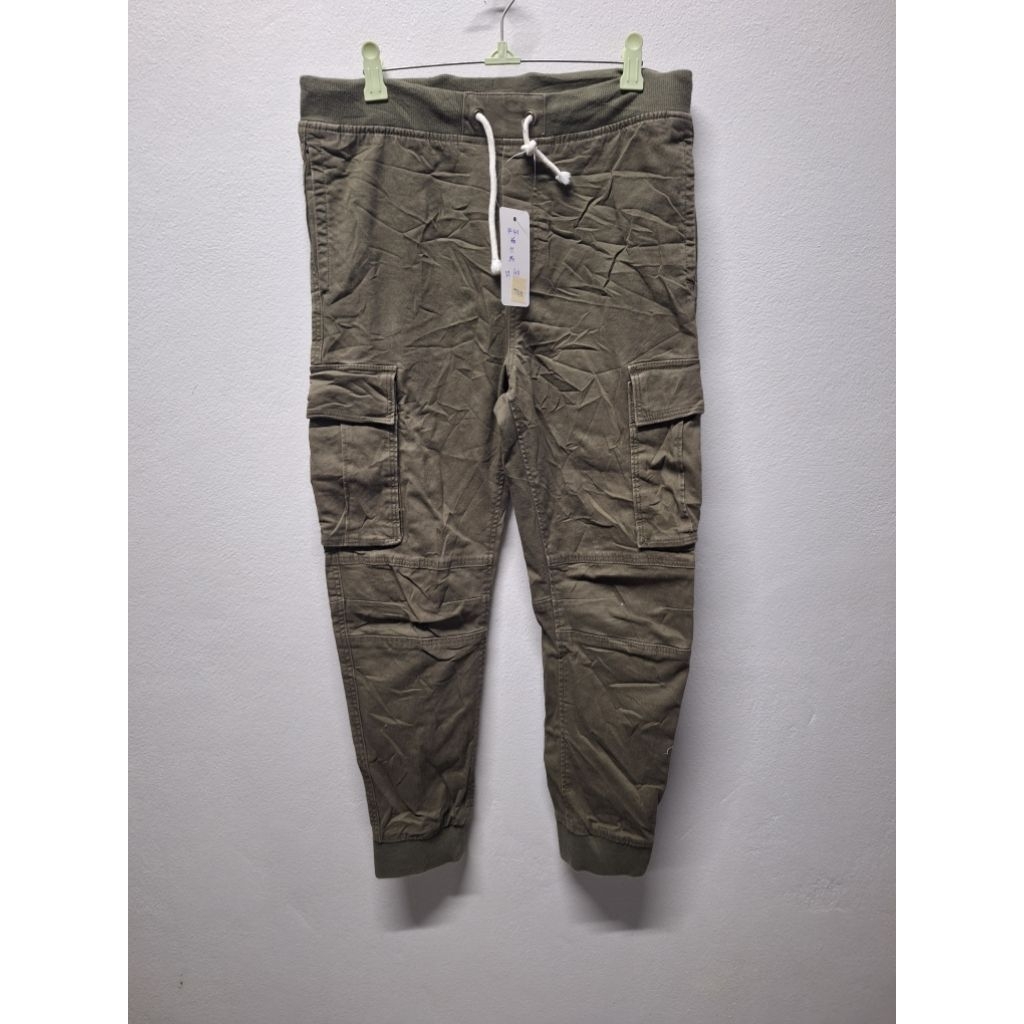 กางเกงคาร์โก้ ด็ก h&m มือสอง size 12-13#t838