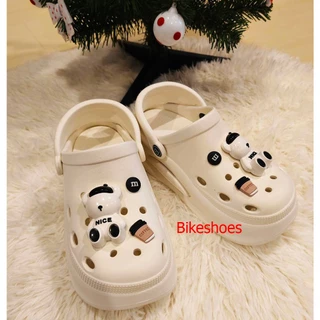 รองเท้าหัวโต BDstar EVA รุ่น BDE738 พื้นหนา 8 cm สามารถถอดพื้นได้ ใส่นุ่ม เบา สบาย ไม่อับชื้น