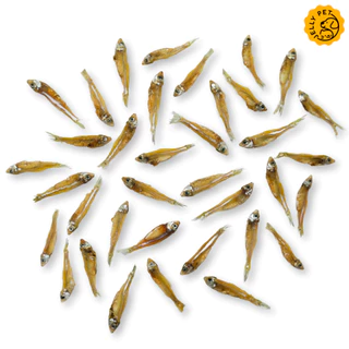 Jelly Pet River Sprat ปลาซิวแก้ว ปลาแมว ปลากรอบ ไม่เค็ม ขนมสุนัข ขนมหมา ขนมแมว