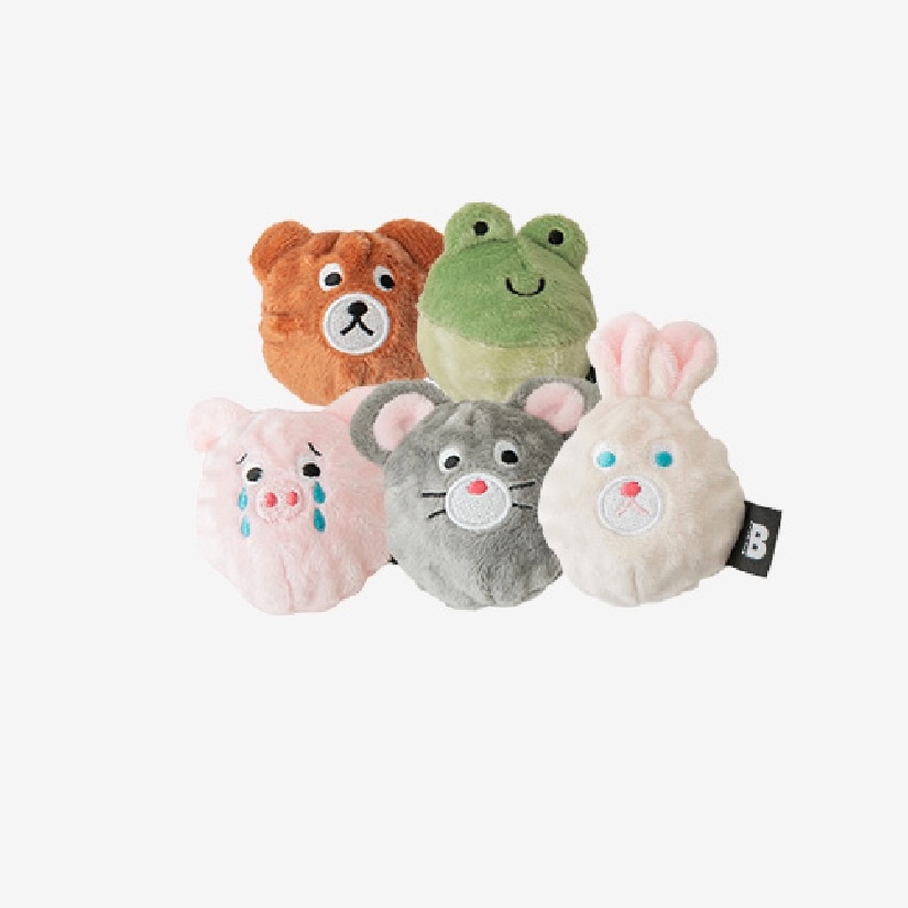 BITE ME🇰🇷 Ball Series Farm Friends Ball Toy ตุ๊กตาสำหรับสุนัข