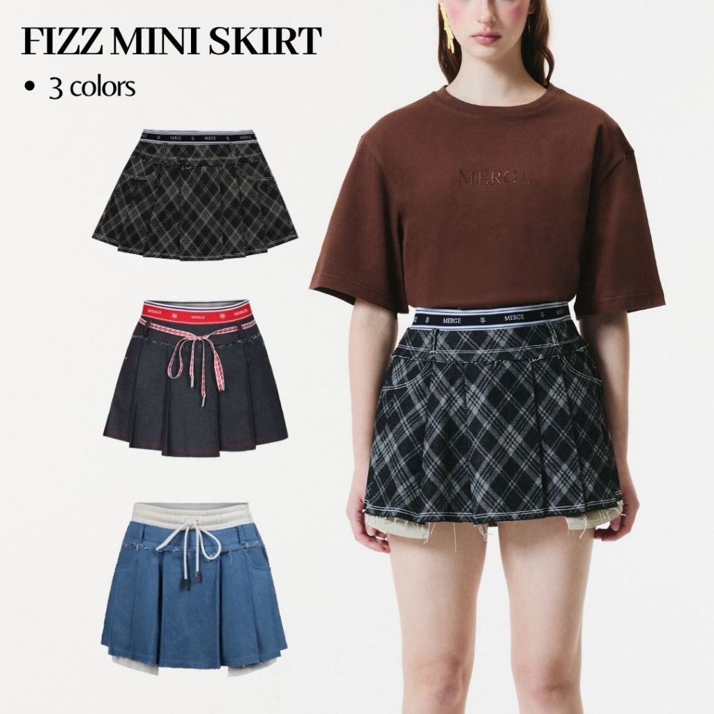 Merge Official - Fizz Mini Skirt (พร้อมส่ง)