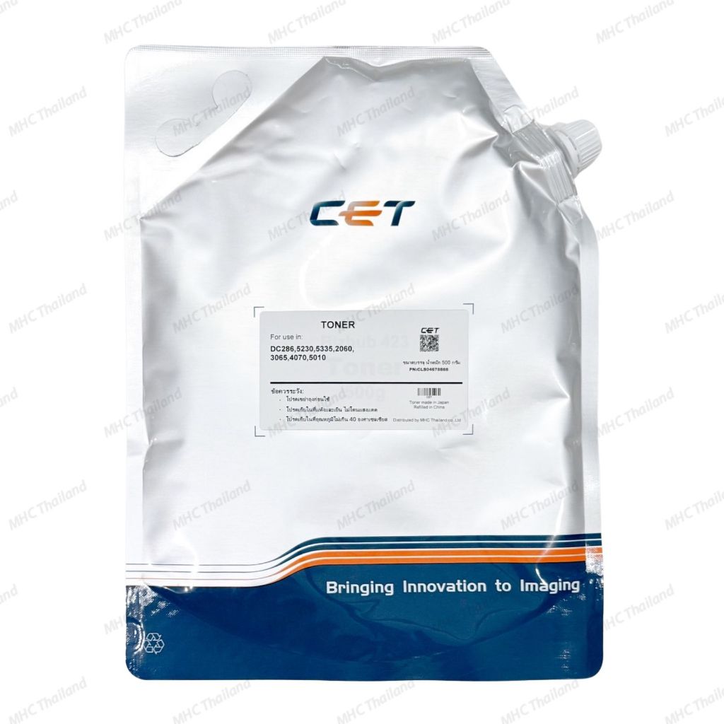 ผงหมึกขาวดำ CET Toner for Xerox 500g 236/286/336 350i/450i/550i 2060/3060/3065 3070/4070/5070 5225/5230/5325/5330/5335