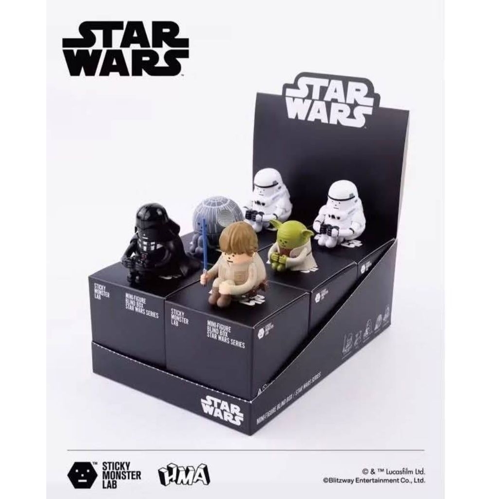 (พร้อมส่ง )SML Star Wars Sticky Monster Lab Mini-Figure Series