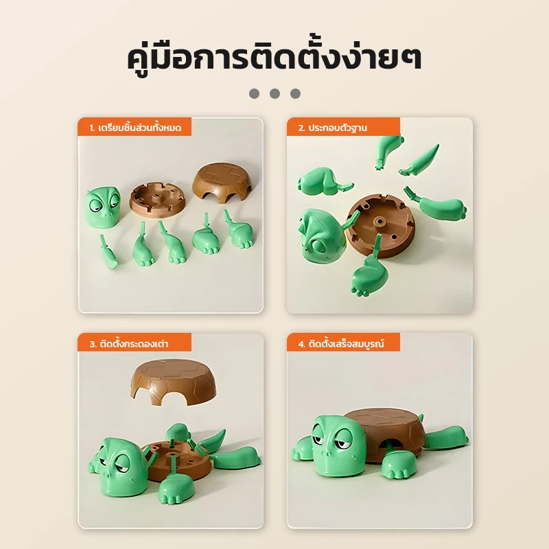 ที่รองแก้วรูปเต่า ทนความร้อน ของตกแต่งโต๊ะ สุดฮา thumbnail 9