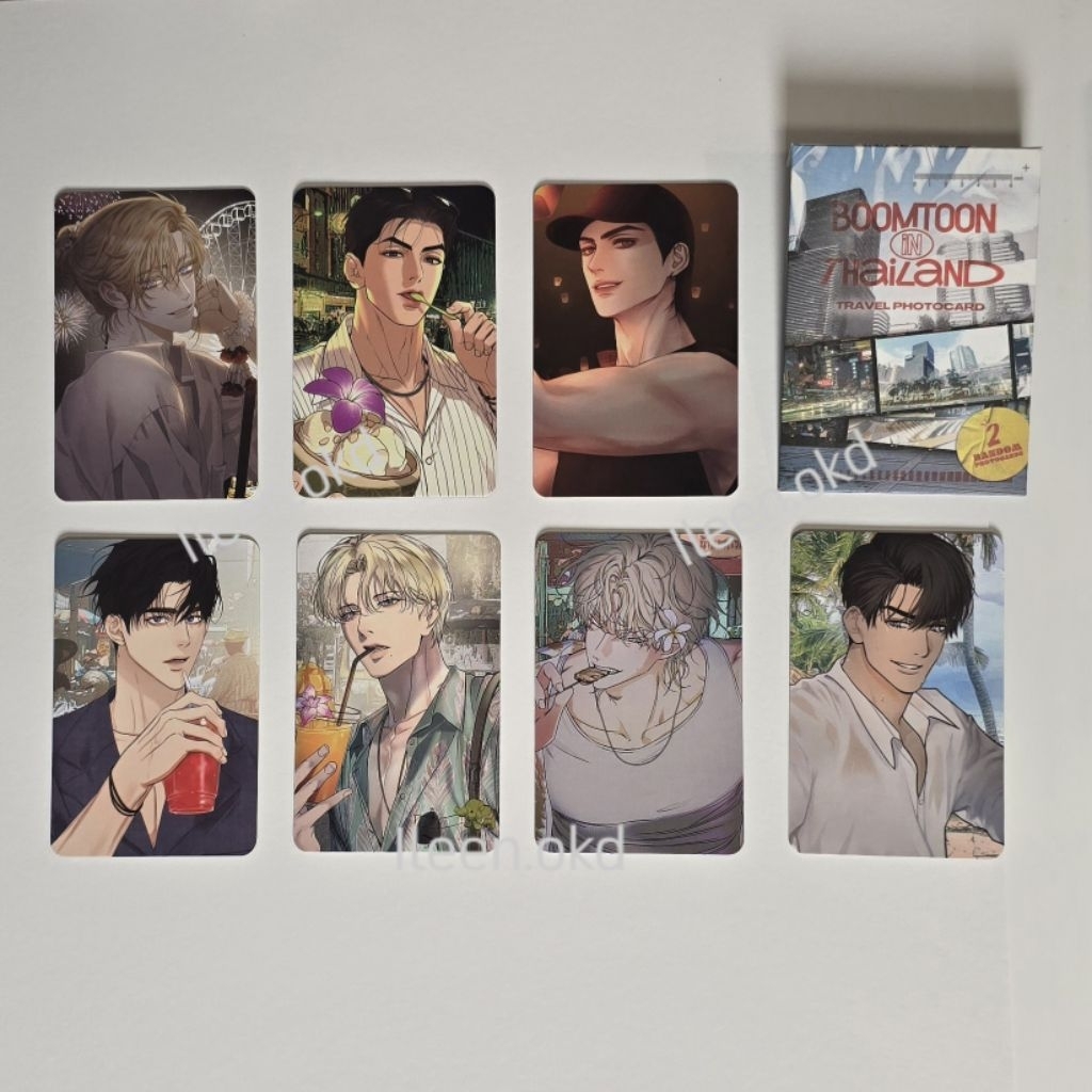 Photocard Boomtoon​ Thailand แท้ ครบเซ็ท /Codename คาเฟ่