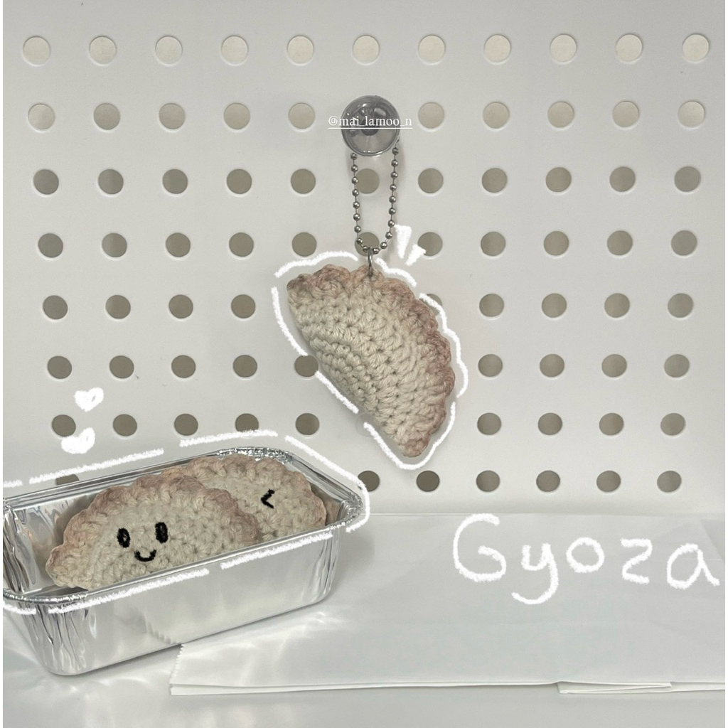 | Gyoza 🥟 | พวงกุญแจเกี๊ยวซ่าน่ารัก