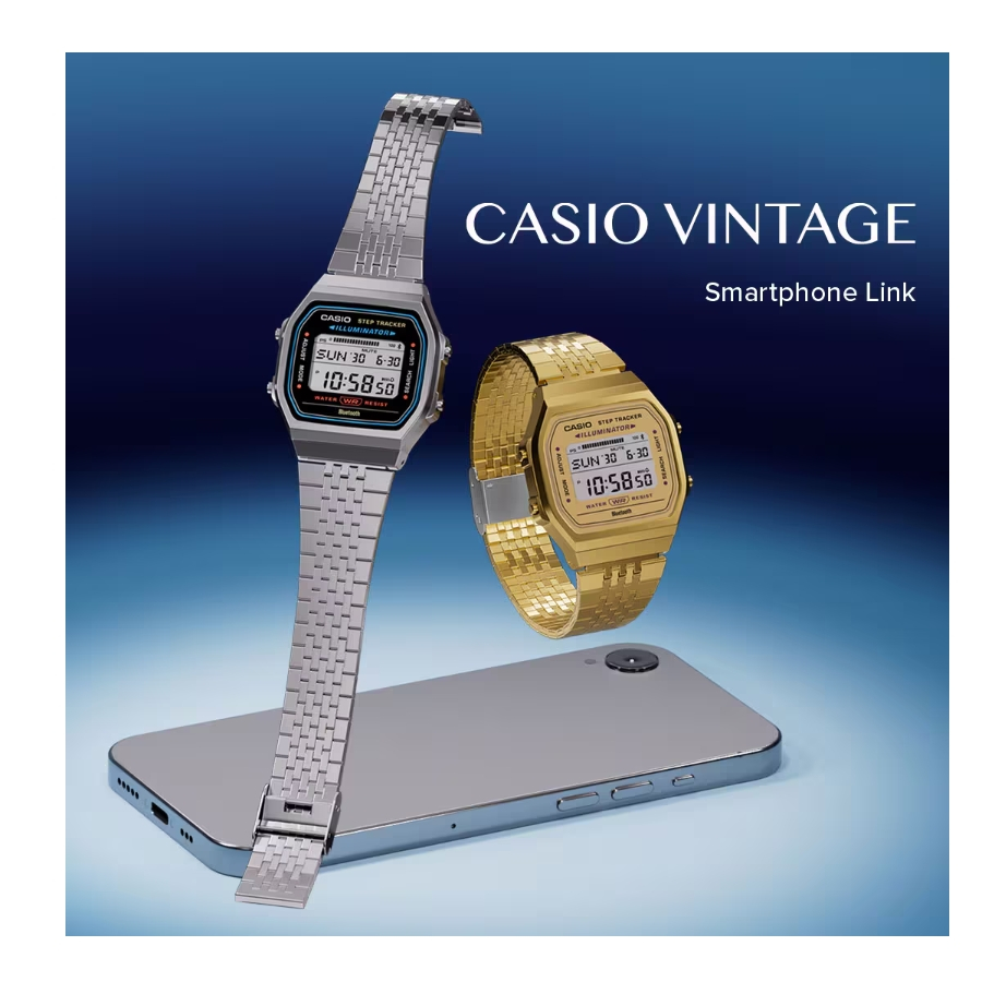 Casio Vintage บลูทูธ ABL-100 ABL-100WE-1A ABL-100WEG-9A ประกันศูนย์ไทย 1 ปี