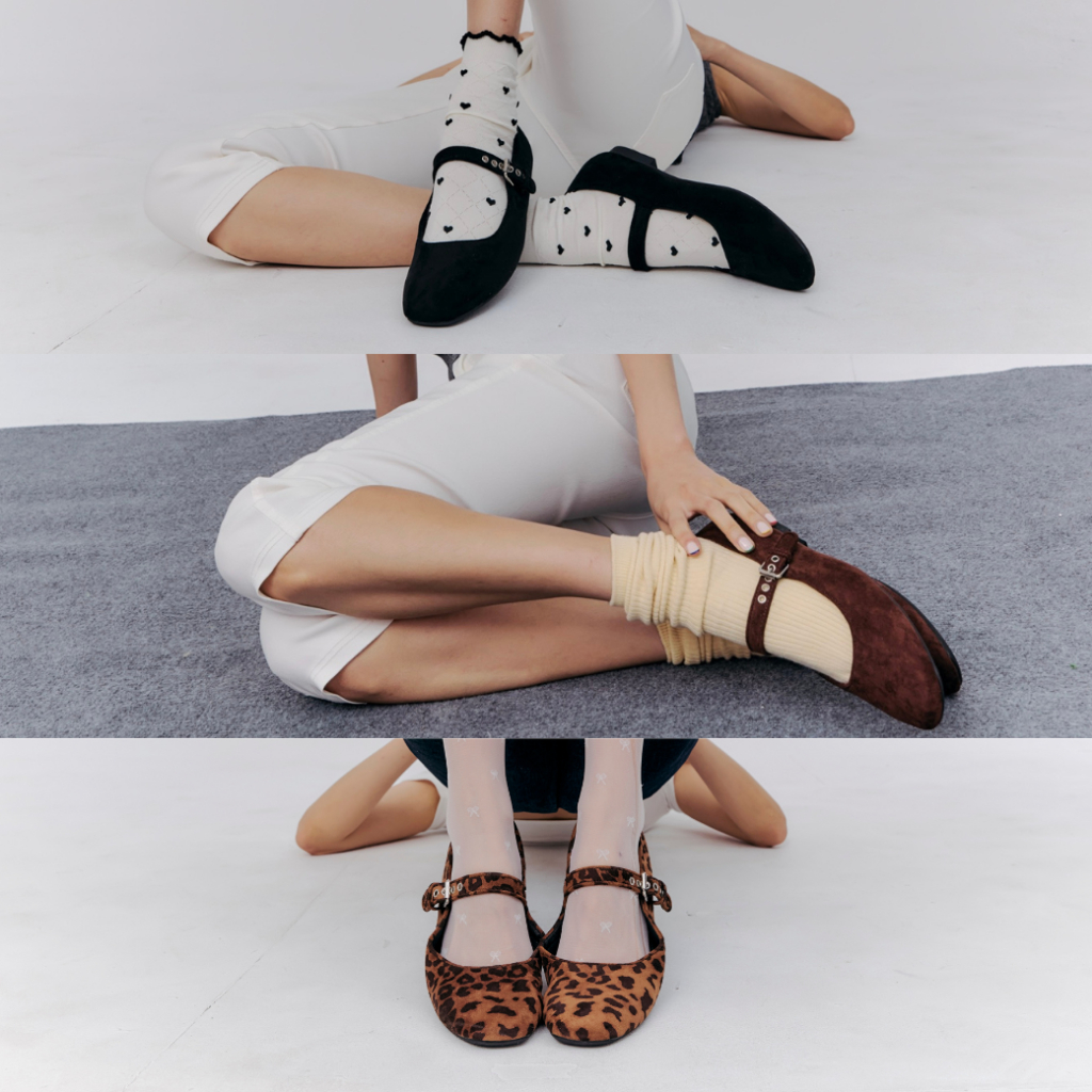 The Street Wear Studio l Franca Flats (แนะนำบวก 1 ไซส์)