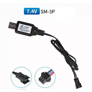 อุปกรณ์ชาร์จแบตเตอรี่ 7 . 4 V /4.8v Sm 2P- 4 P Li - Ion Battery สําหรับรถบังคับ