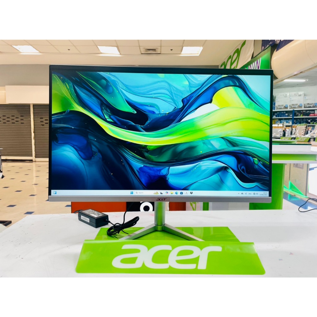 คอมพิวเตอร์ ออลอินวัน ACER DESKTOP AIO ASPIRE C24-1300-R58G0T23MI/T001 BLACK