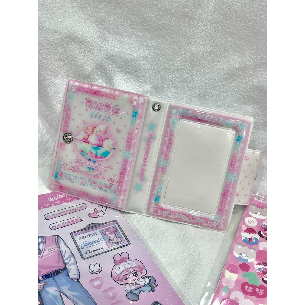 [ พร้อมส่ง / pre-order ] 🍒 แฟ้มการ์ดไอติม n to world