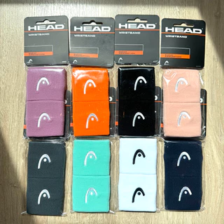 🇹🇭[พร้อมส่ง] Tennis Wristband HEAD ที่รัดข้อมือ ซับเหงื่อขนาดสั้น-ยาว