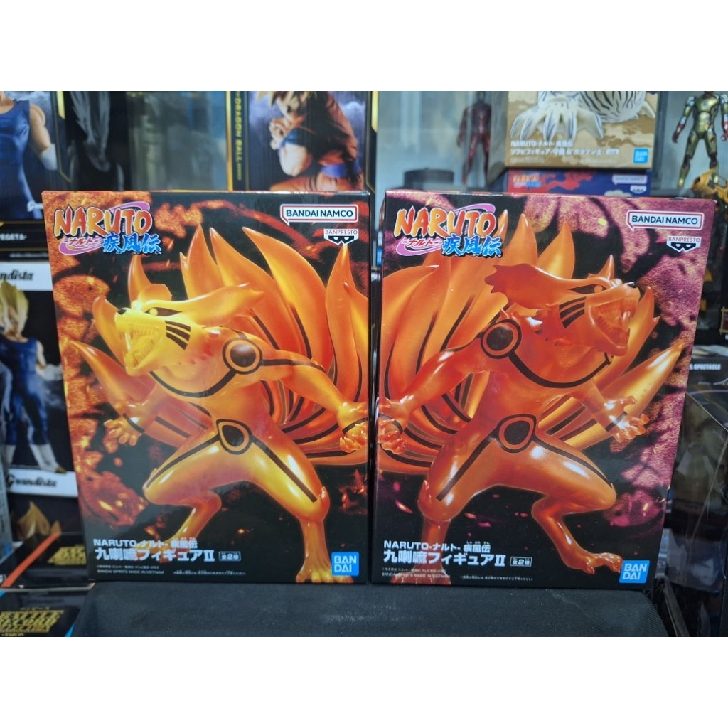(พร้อมส่ง)NARUTO Shippuden Kurama Figure II Kurama Nine Tailsมือ 1 Lot🇯🇵