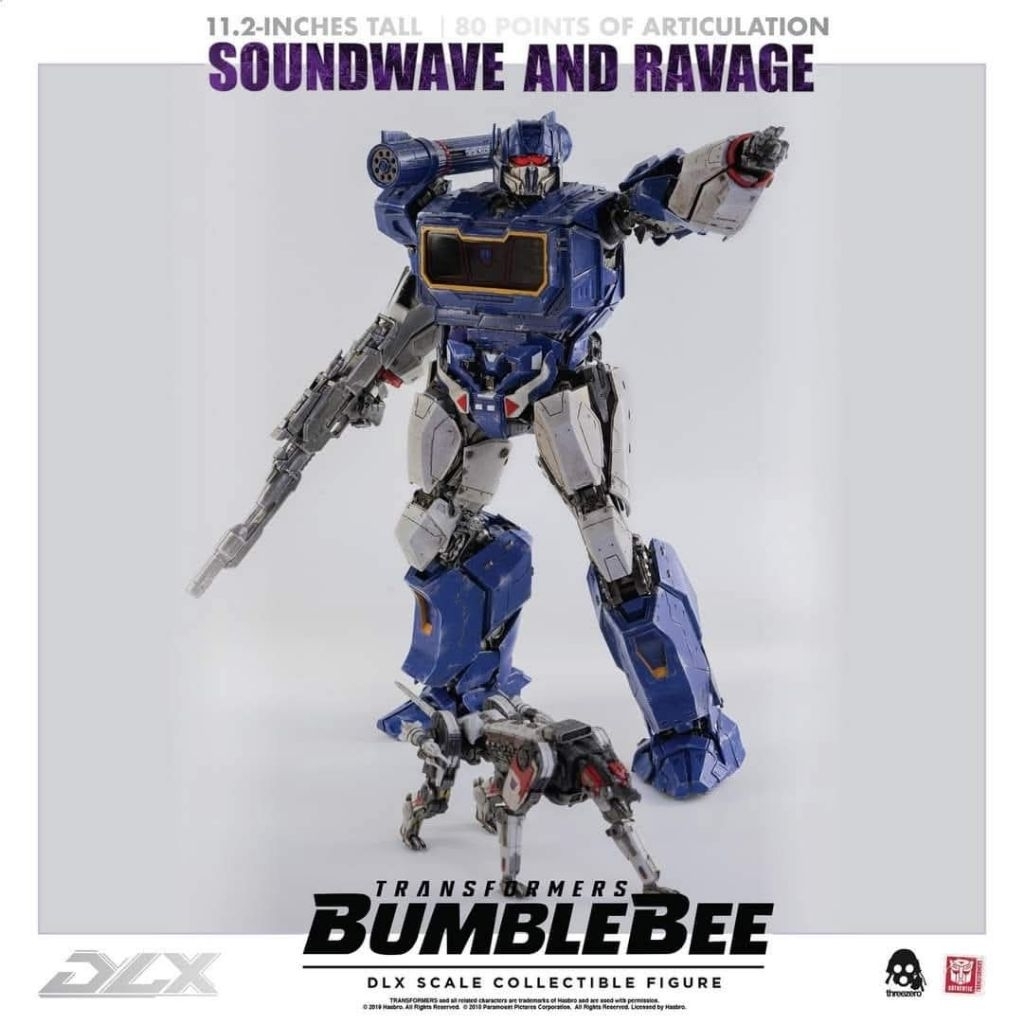 [Pre-order] threeZero : Transformers BUMBLEBEE DLX SOUNDWAVE & RAVAGE