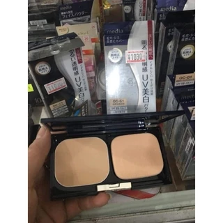 ของแท้ 100% KANEBO MEDIA Bright Up Whitening Foundation Powder SPF20 PA++ แป้งคุมมัน ผิวเนียนใส แป้งผสมรองพื้น คาเนโบ