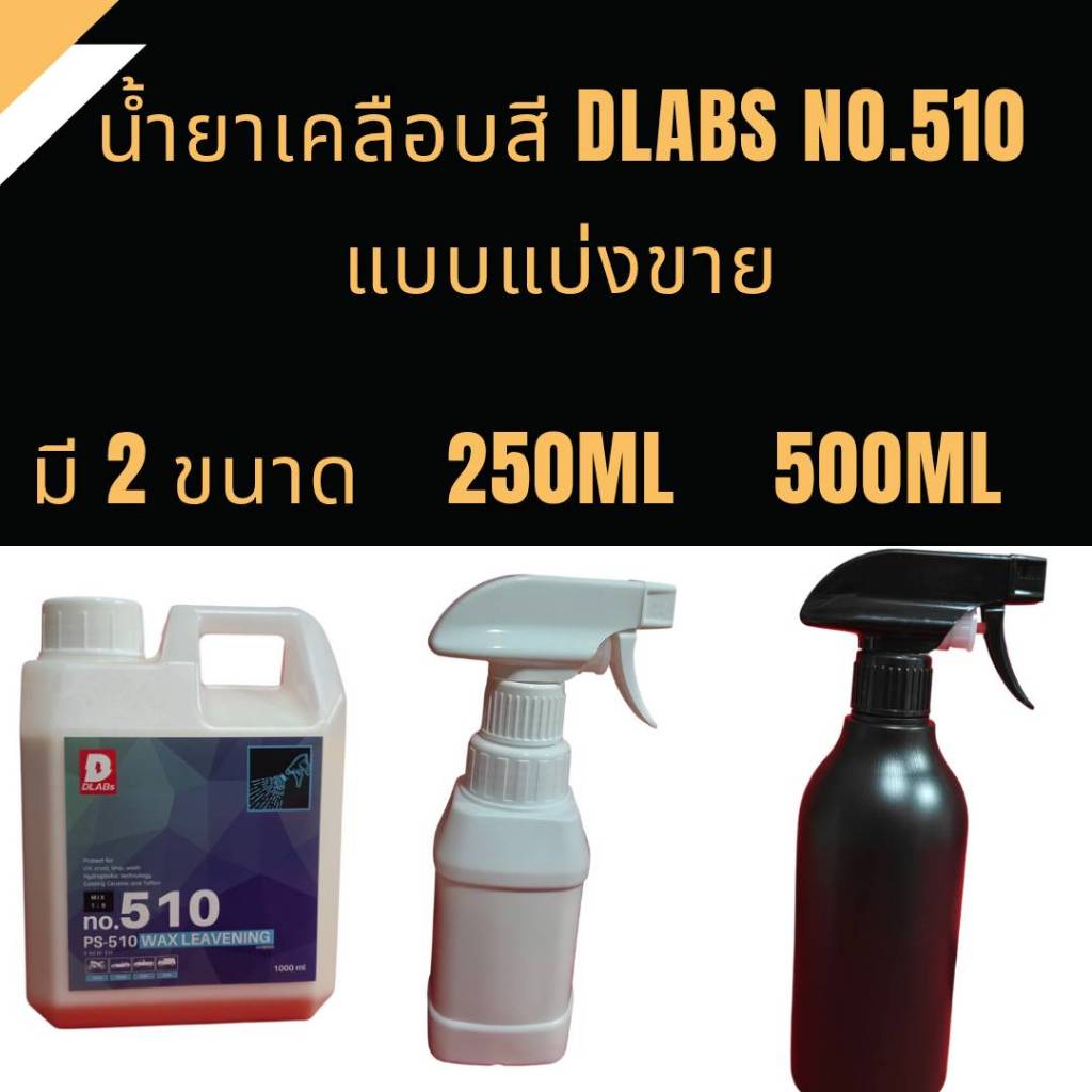 ส่งด่วนนนน น้ำยาเคลือบสีเงาวิบวับ เงาฉ่ำๆDlabs ps510 แบบแบ่งขาย