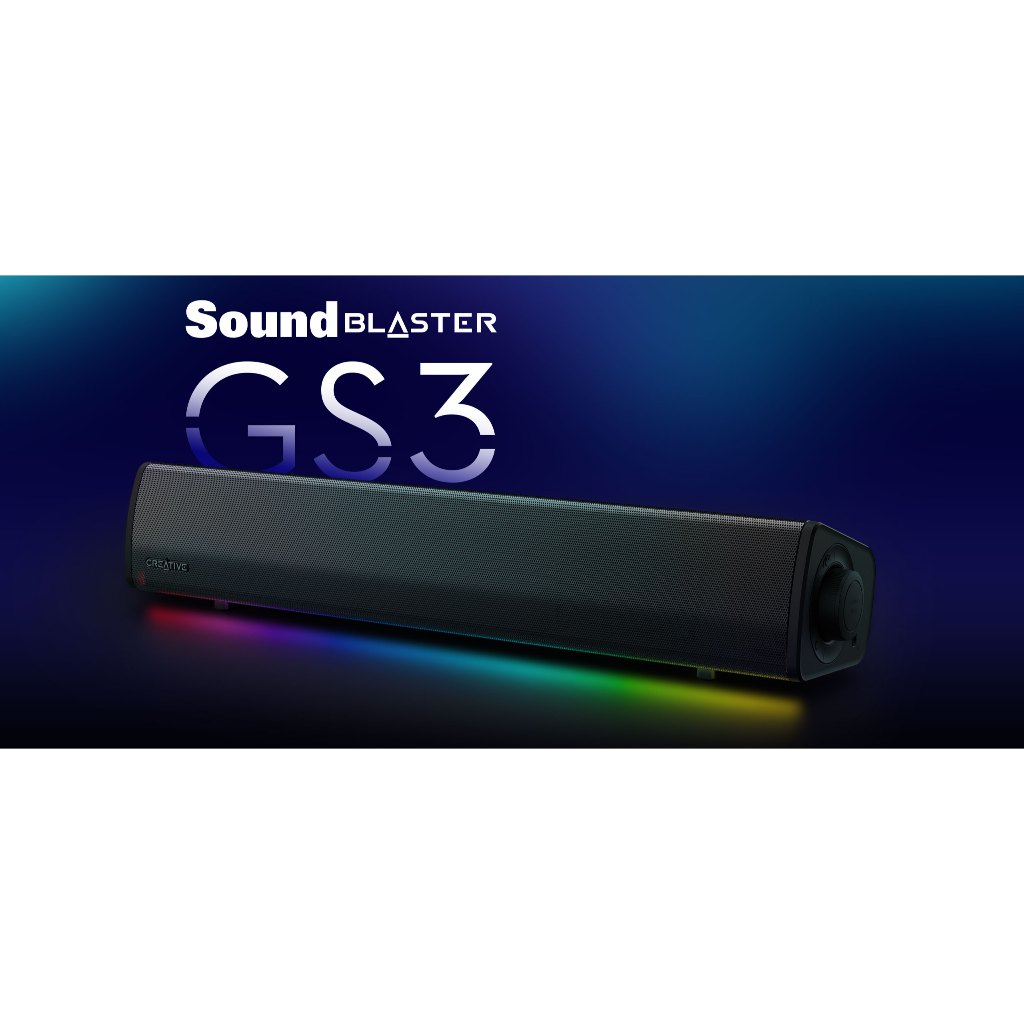 Creative Sound Blaster GS3 Soundbar USB-C 3.5mm 51MF8465AA000 (Warranty 1Y)