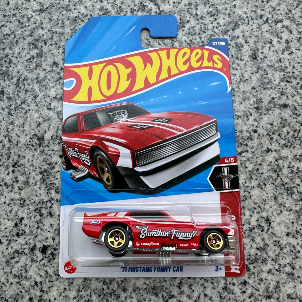 รถเหล็ก Hotwheels 71 Mustang Funny Car