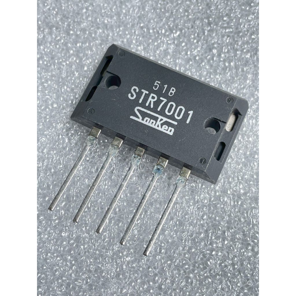 (แพ็ค1ตัว) STR7001 แบรนด์ Sanken Voltage Regulator 5ขา str7001 ไอซี STR 7001 ตัวควบคุมแรงดันไฟฟ้า 5P