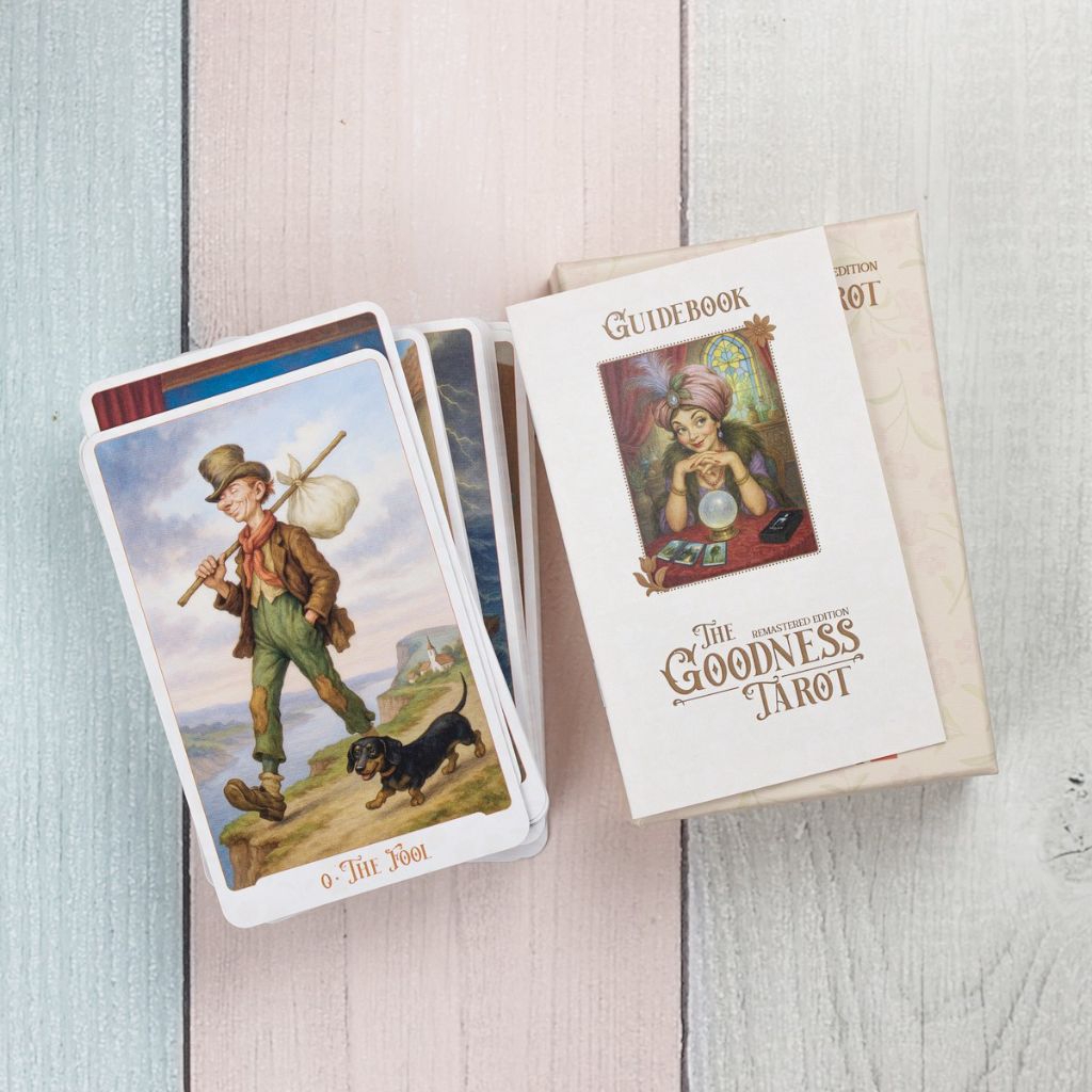 The Goodness Tarot Remastered Efition ไพ่ยิปซีแท้ภาพน่ารัก ไพ่ทาโร่ต์ ไพ่ยิปซี Tarot Cards Decks