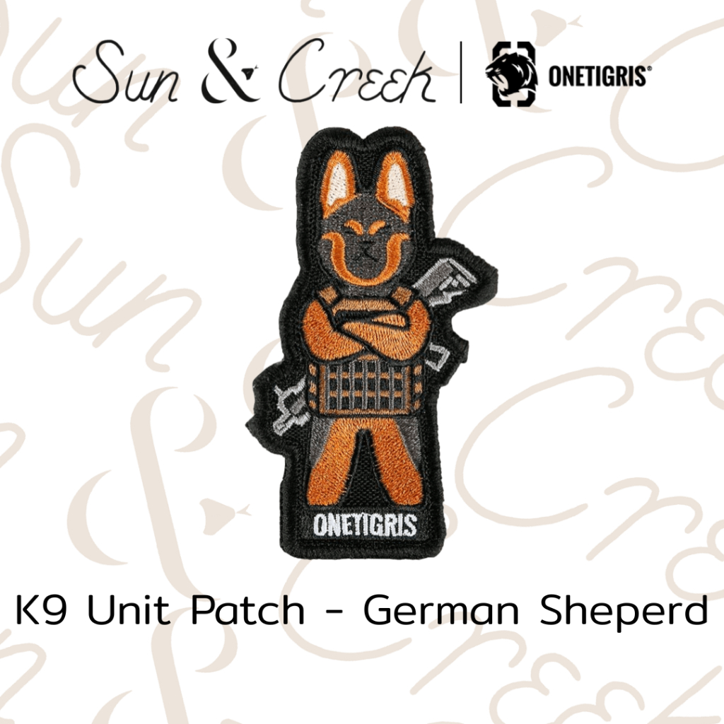 แถบเครื่องหมาย 1TG K9 Unit Patch