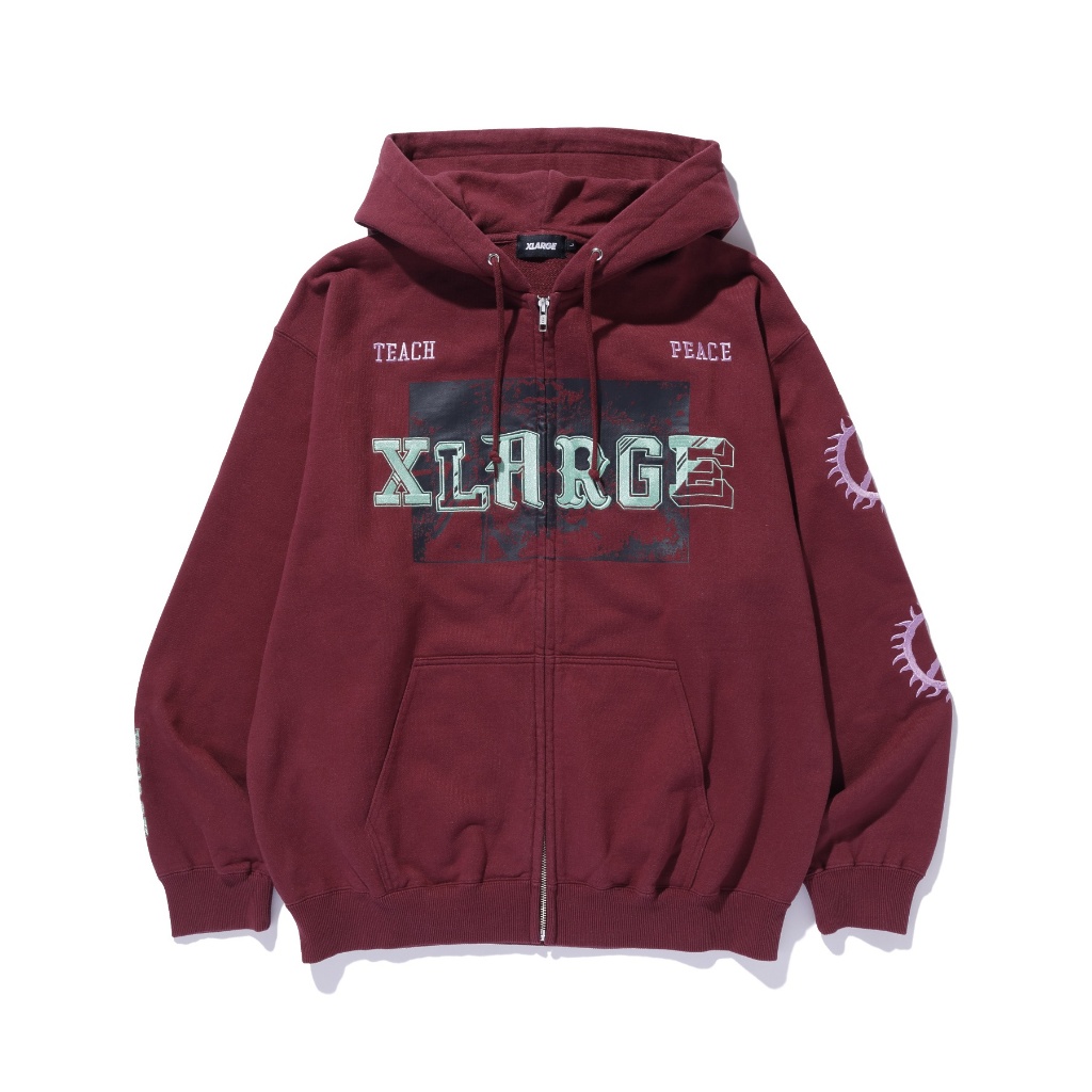 เสื้อฮู้ด XLARGE รุ่น Campus Zip Up Hooded Sweatshirt