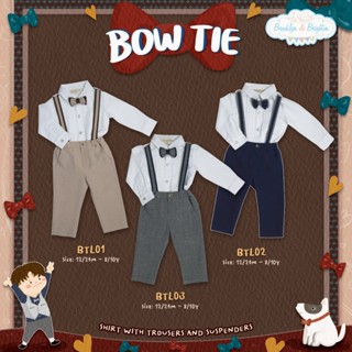 Bow Tie Suspenders ชุดออกงานเด็กชาย หูกระต่ายและสายเอี๊ยม (L…