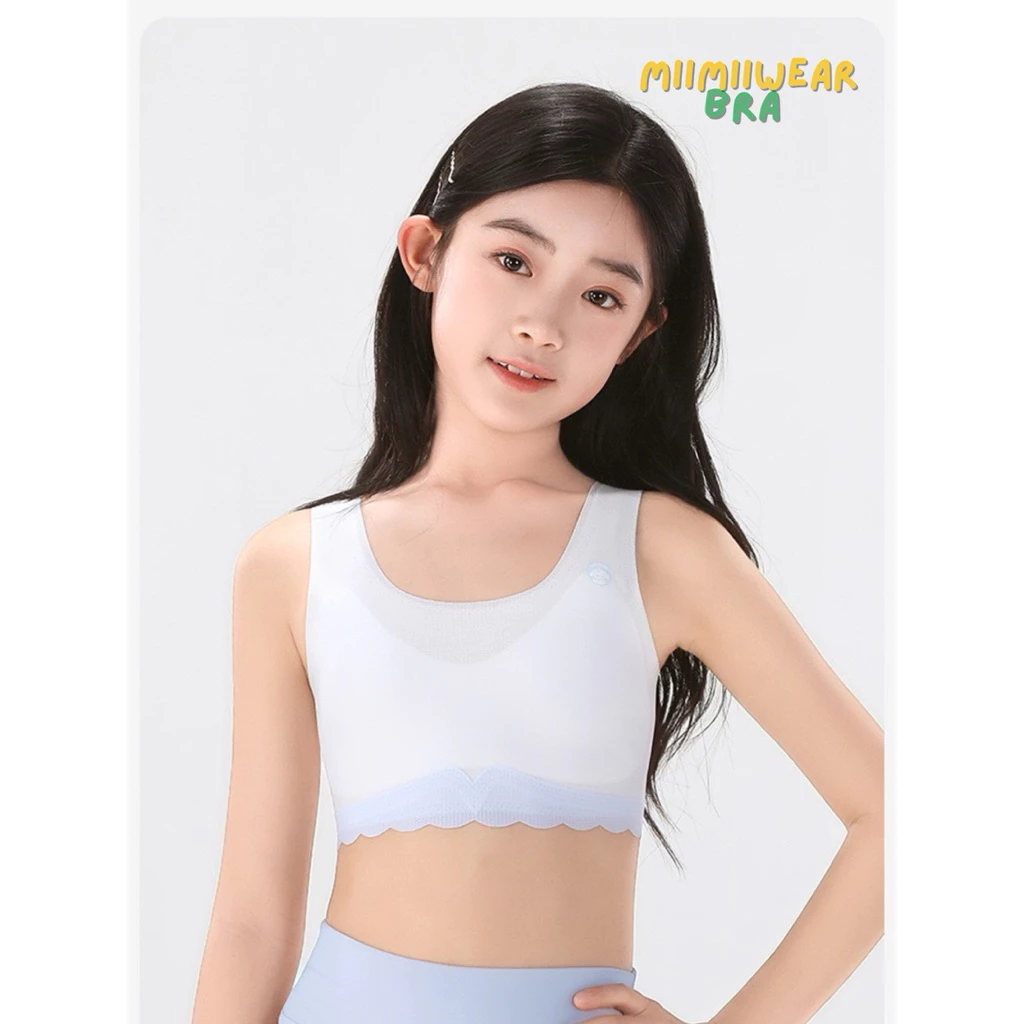 ***พร้อมส่งในไทย *** เสื้อในเด็กรุ่น ซันชาย แบบครึ่งตัว ฟองน้ำหนา 3 มิล สำหรับเด็กที่เพิ่งเริ่มมีหน้าอก