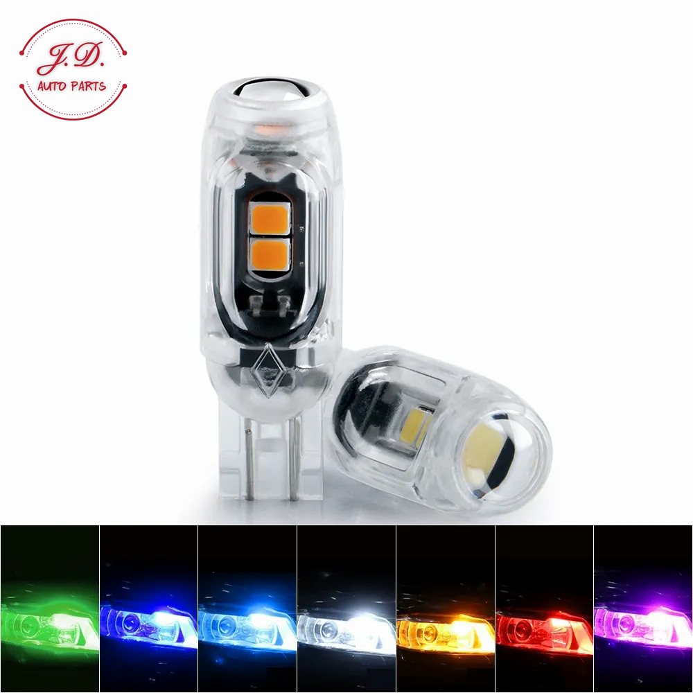 ไฟเลี้ยว ไฟหรี่ NEW LED T10/T15   5ชิป สำหรับมอเตอร์ไซค์และรถยนต์ มีทั้งกระพริบกับไม่กระพริบ