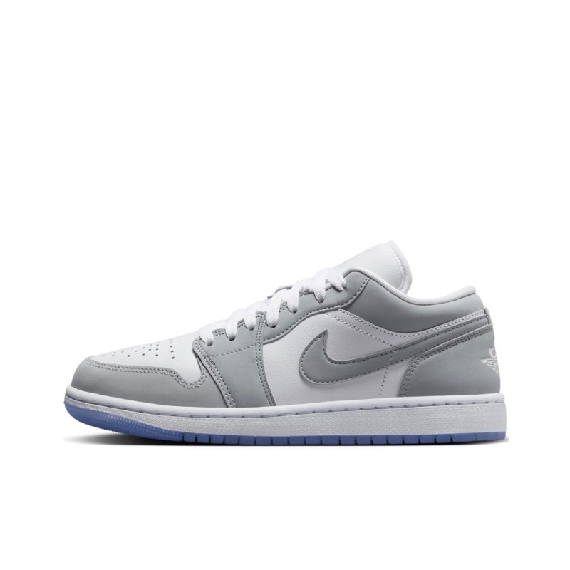 (พร้อมส่ง) รองเท้า Nike Air jordan 1 Low Wolf Grey ของแท้100%