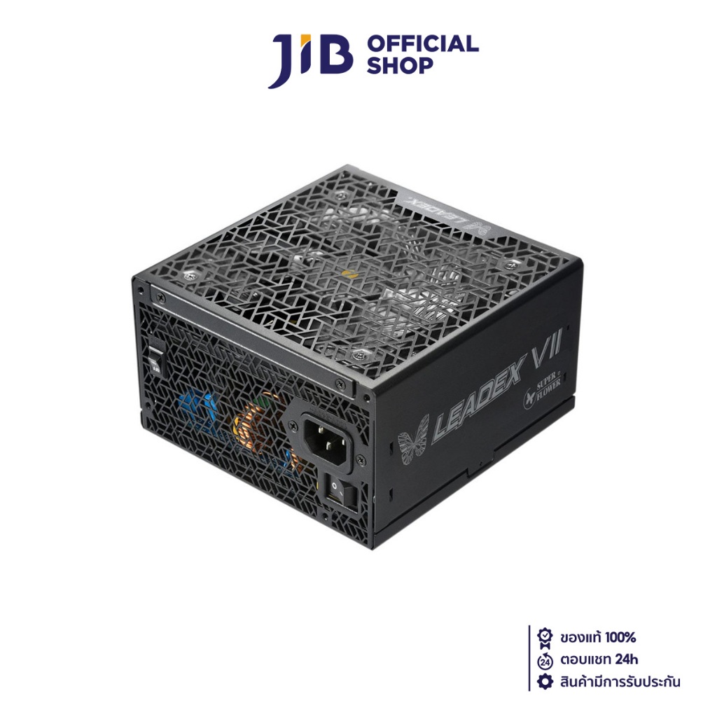 POWER SUPPLY (อุปกรณ์จ่ายไฟ) SUPER FLOWER LEADEX VII PLATINUM PRO 1200W ATX 3.1 - 1200W 80 PLUS PLATINUM
