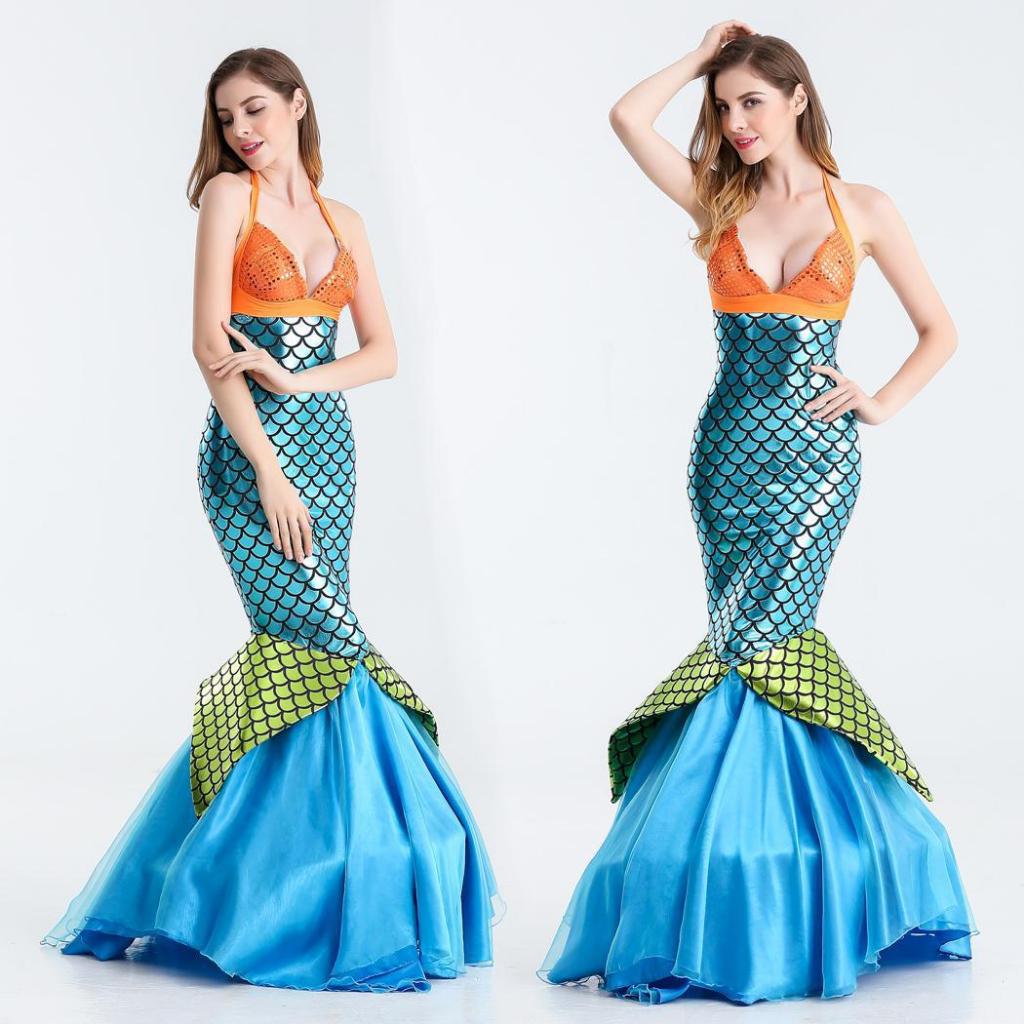 cp112.2 ชุดนางเงือก เจ้าหญิงเงือกน้อย ชุดเงือก the little mermaid ธีมทะเล