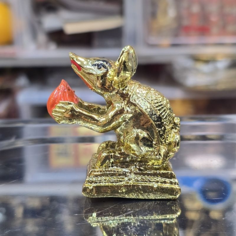 A&R Tewa Bucha หนูมุสิกะแบบอินเดีย_ตัวละ_ชุบหุ้มทอง_เล็ก - รูปที่ 7