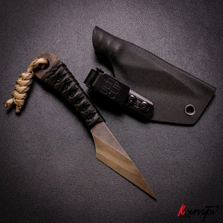 Kanya มีด คิริดาชิ kiridashi knife เหล็กSK5  งานทำมือ จากช่า…