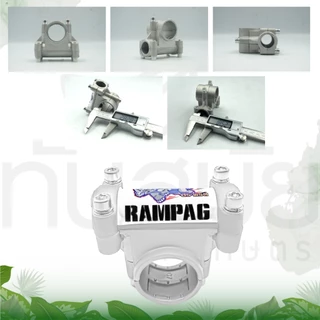 ประกับแฮนด์ ตราRAMPAG(แรด​) ที่ยึดแฮนด์ ข้อยึดมือจับ ประกับ28มิล เครื่องตัดหญ้า GX35 328 411 อย่างดี
